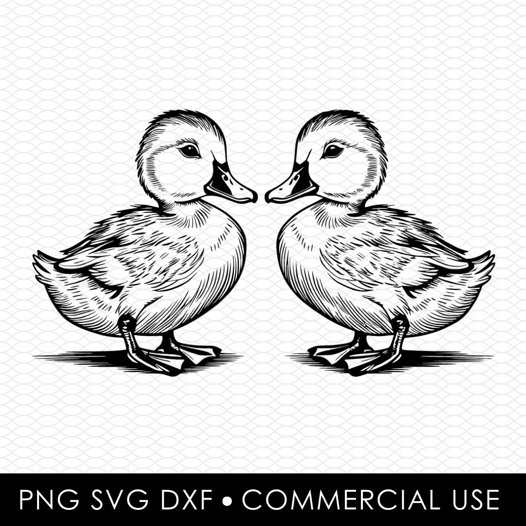 Duck Svg Dxf Png, Laser Cut File, Sublimation Design, Svg Cut File ...