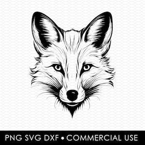 volpe svg png, disegni a sublimazione, disegni png, disegni svg, disegni tagliati al laser, disegni cricut, clip art, file dxf, uso commerciale
