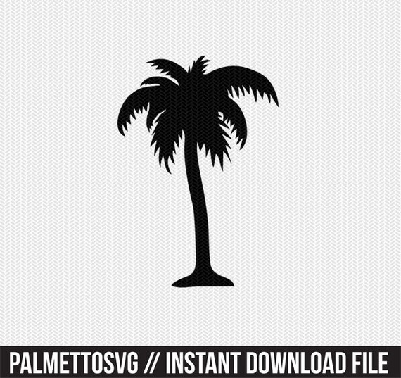 Download Palm Tree Decal Silhouette Svg Dxf File Instant Download Etsy