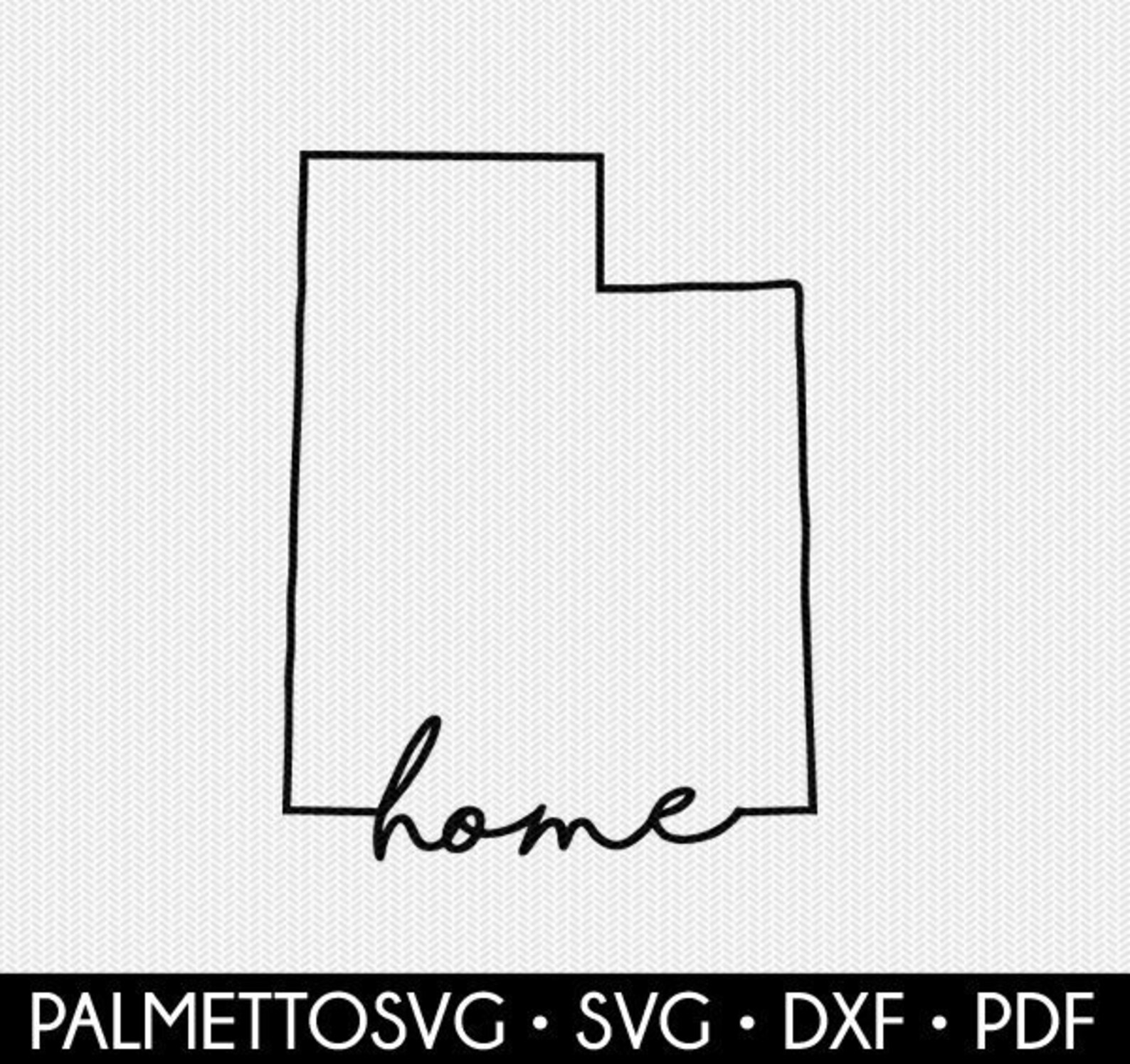 Utah Svg Utah Home Svg Utah Cut File Utah Dxf File Utah Etsy