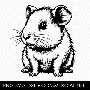 guinea pig svg dxf png, laser cut file, sublimation design, svg cut file, laser burn file, sublimation png, laser engraving, cricut download