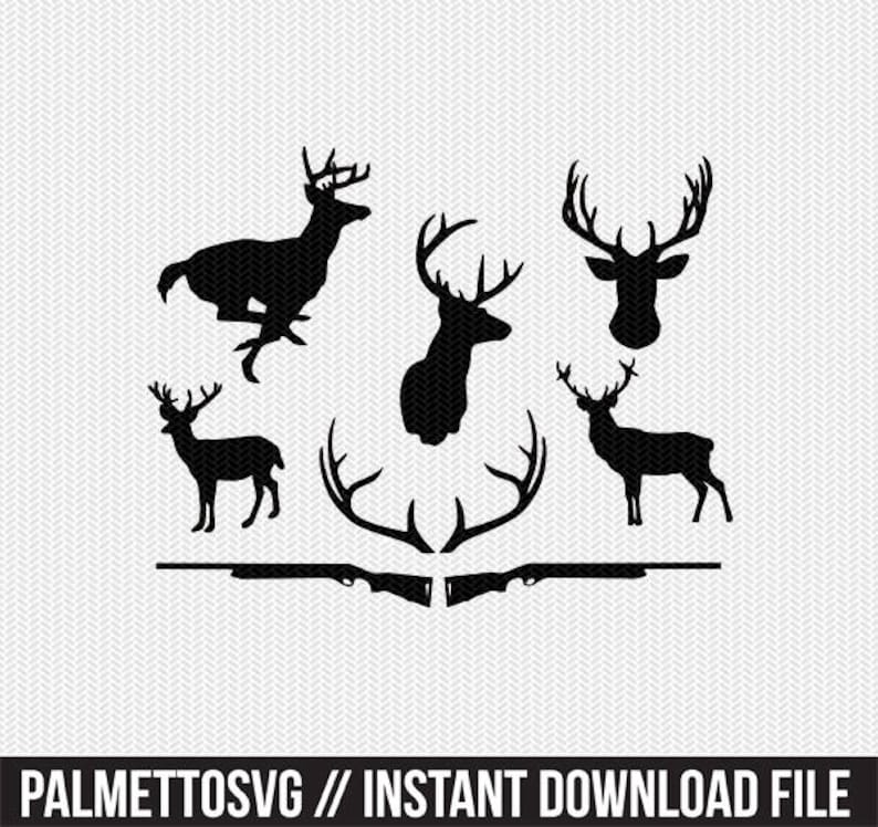 Download Deer hunt svg dxf file instant download silhouette cameo ...
