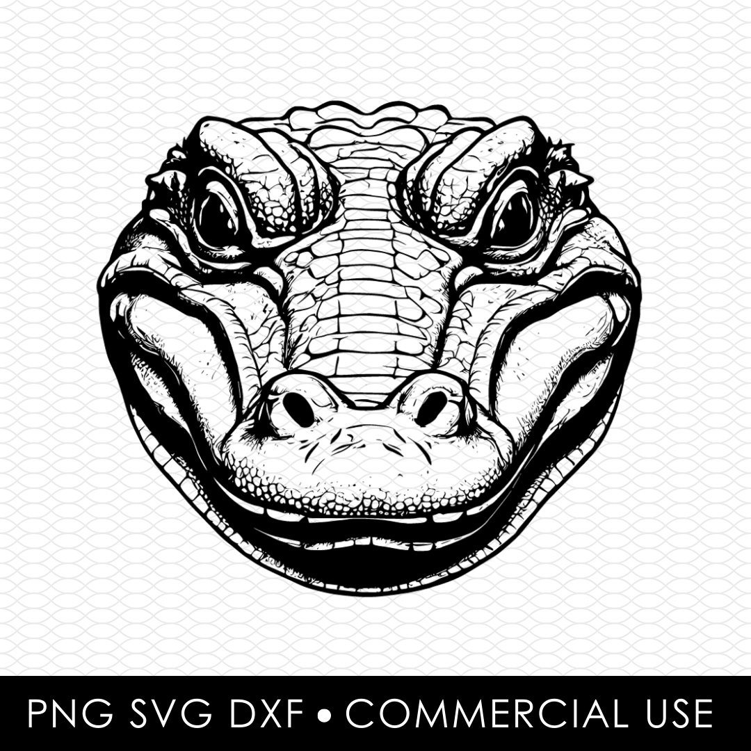 Alligator Svg Dxf Png, Laser Cut File, Sublimation Design, Svg Cut File ...