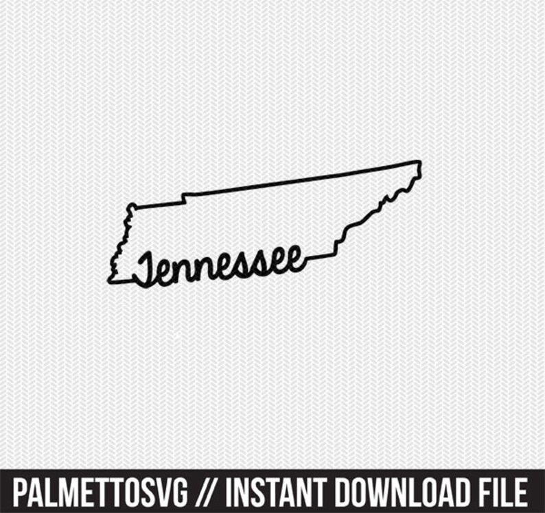 Download Tennessee svg dxf file instant download stencil silhouette ...