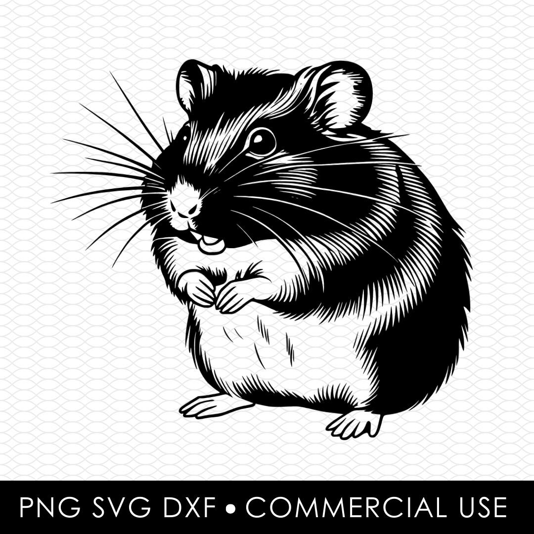 Fresh Look at Hamster Svg Dxf Png Laser Cut File Sublimation Design Svg