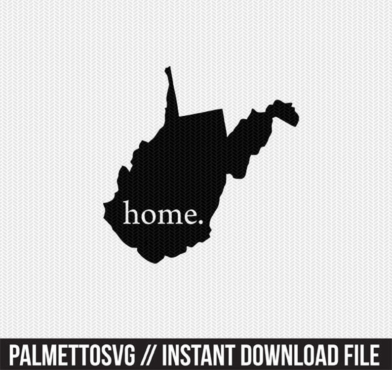 Free Free 283 West Virginia Home Svg SVG PNG EPS DXF File