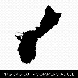 guam svg dxf png, laser cut file, sublimation design, svg cut file, laser burn file, sublimation png, laser engraving, cricut download