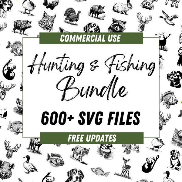 deer hunting svg bundle, deer hunting dxf bundle, fishing svg bundle, fishing dxf, svg files for cricut, cricut downloads, commercial use