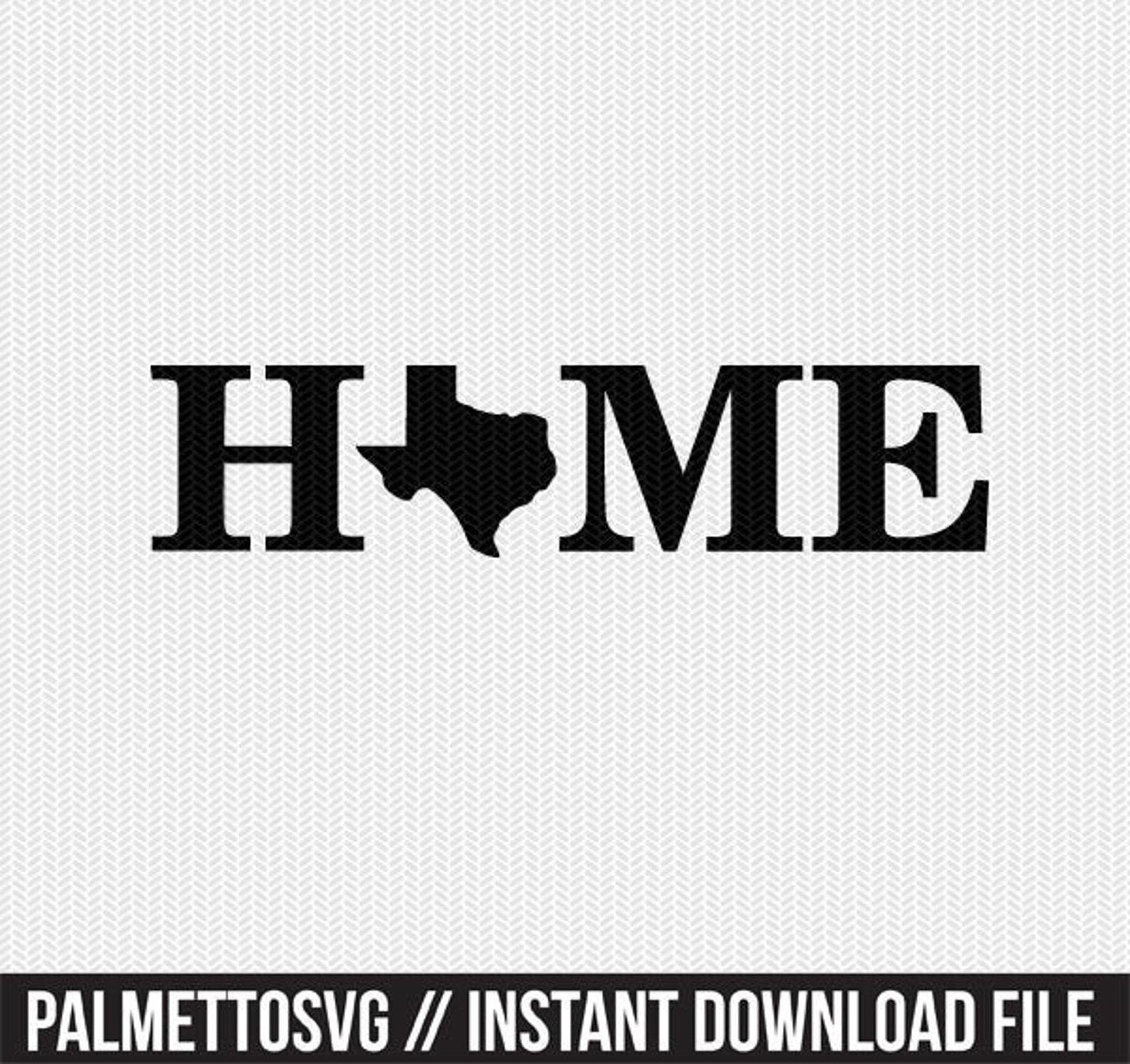 Texas Home Svg Dxf File Stencil Monogram Frame Silhouette Etsy