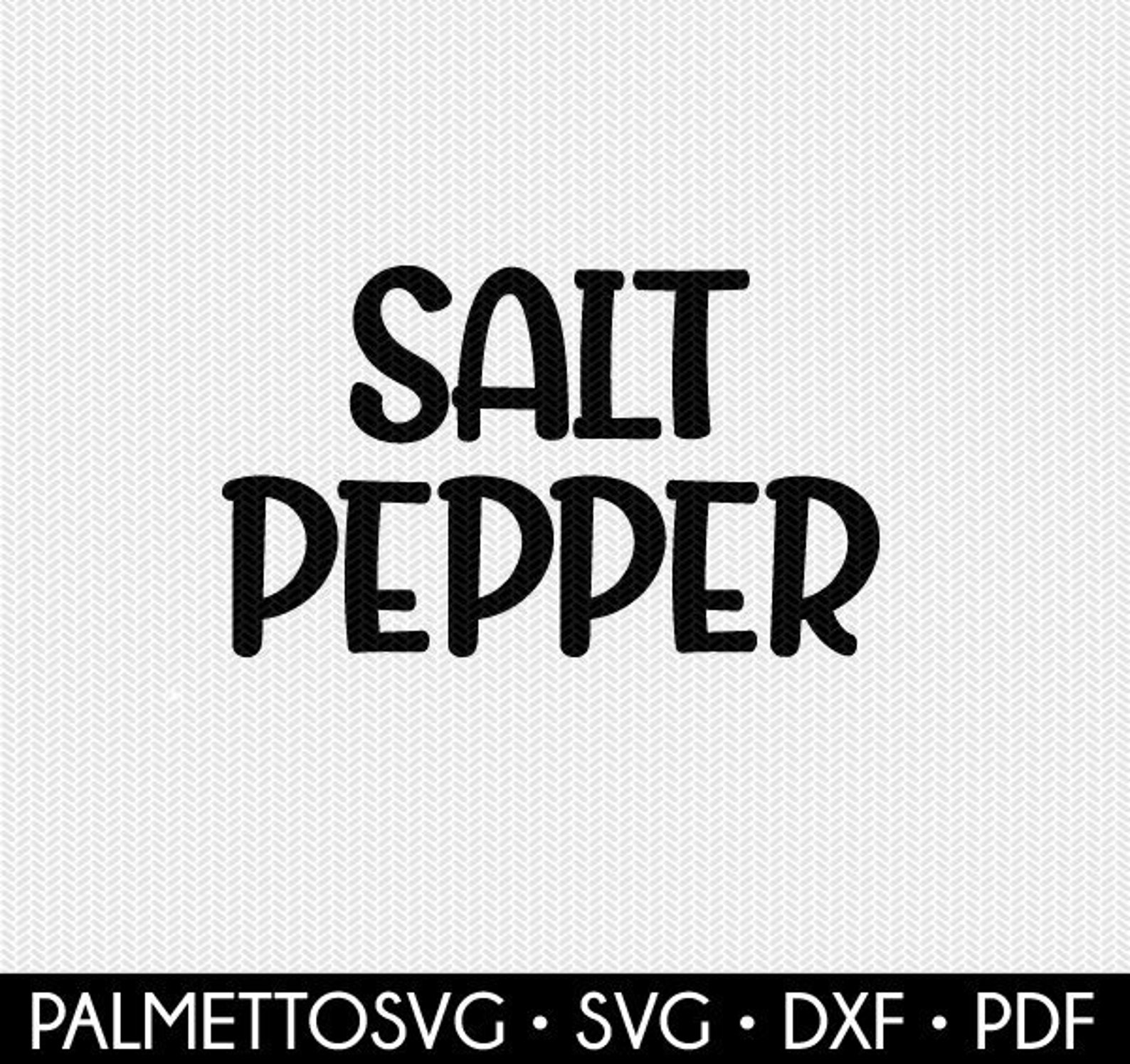 Salt and Pepper Labels Svg Pantry Labels Svg Dxf Cut File - Etsy