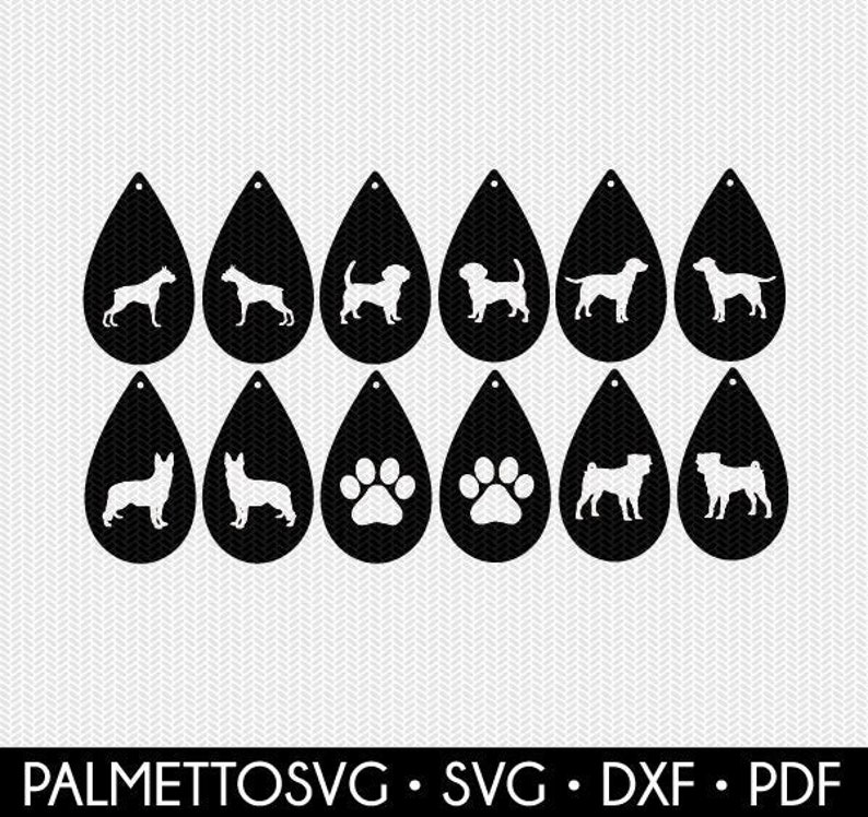 Free Free Paw Print Earring Svg 368 SVG PNG EPS DXF File