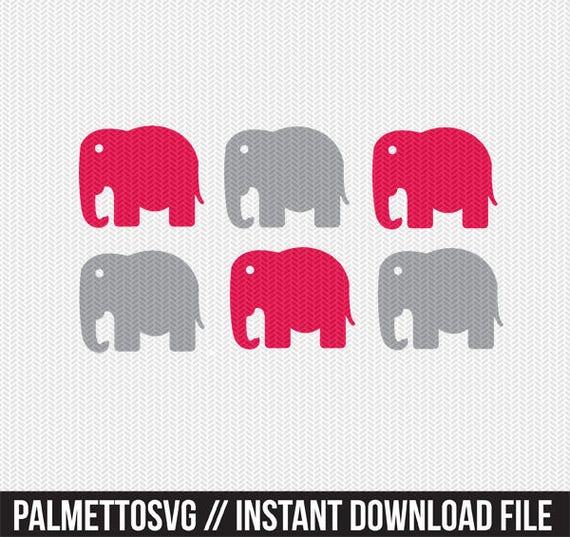 Download Elephant Baby Gift Tags Svg Dxf Jpeg Png File Stencil Monogram Etsy