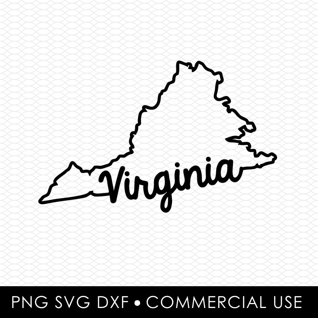 Virginia Svg Png, Sublimation Designs, Png Designs, Svg Designs, Laser ...