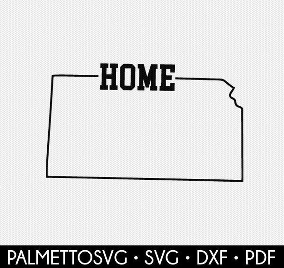 Kansas Svg Kansas Home Svg Kansas Dxf File Kansas Clip Art Etsy Australia