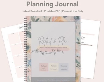 Christian Quarterly & Yearly Planning Journal
