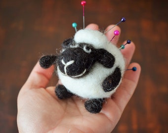 Needle felted  Sheep Pincushion