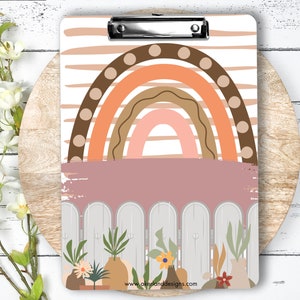 Clipboard Sublimation Design / 9.1W by 12.6H | 300 dpi | PNG Digital Download