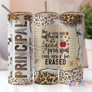 Principal - 20 oz Sublimation Tumbler Design PNG Digital Download