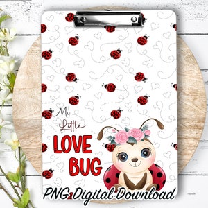 Clipboard Sublimation PNG Design | 9.1W by 12.6H | 300 dpi | PNG Digital Download