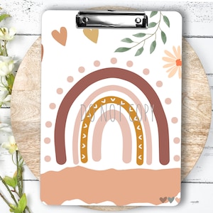 Clipboard Sublimation PNG Design | 9.1W by 12.6H | 300 dpi | PNG Digital Download