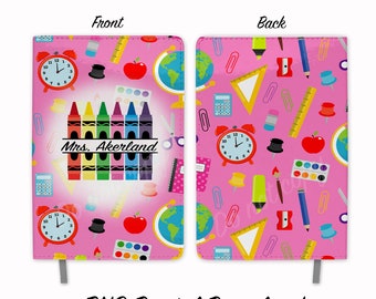 Teacher Sublimation Journals Design PNG Digital Download