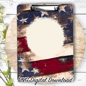 Clipboard Sublimation PNG Design | 9.1W by 12.6H | 300 dpi | PNG Digital Download