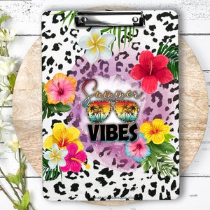 Clipboard Sublimation PNG Design | 9.1W by 12.6H | 300 dpi | PNG Digital Download