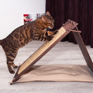 Cat Scratcher Cat Scratch Scratching Post Cat Bed Cat Teepee Cat Home Scratch Pet Supplies Cat Play Furniture Halloween Etsy