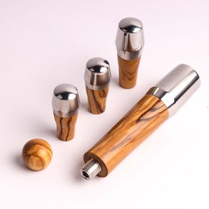 Olivewood kit for ECM Synchronika espresso machine