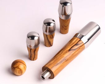 Olivewood kit for ECM Synchronika Ι/ΙΙ, Mechanika Max, Technika VI espresso machines