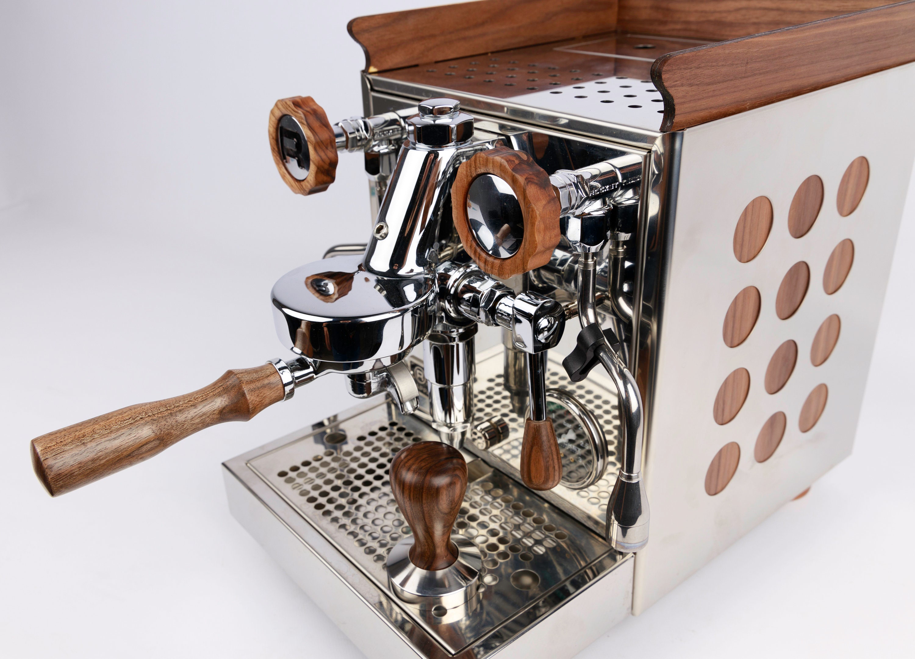 5PCS Set ROCKET R58 Appartmento Wood Coffee Machine Modification For Wooden  Handle tools Espresso Accessories