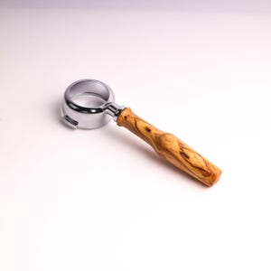 Rocket TCA handle with optional naked portafilter - wood selection
