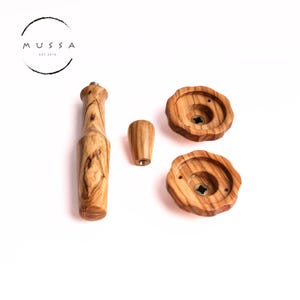 Olivewood kit Rocket espresso machine (new design knobs)  (TCA, FAST)