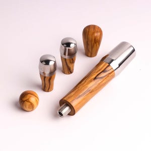 PROFITEC DRIVE upgrade kit (stainless steel version) -- olivewood