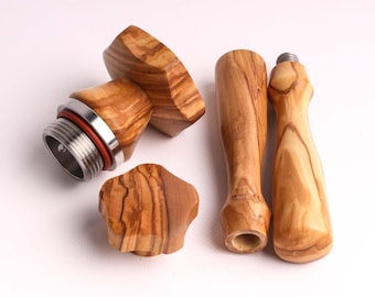 Olivewood kit for La Pavoni espresso machine, La Pavoni accessories