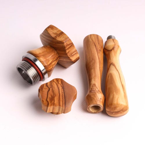 Handcrafted Olivewood Kit for La Pavoni Espresso Machine - Etsy
