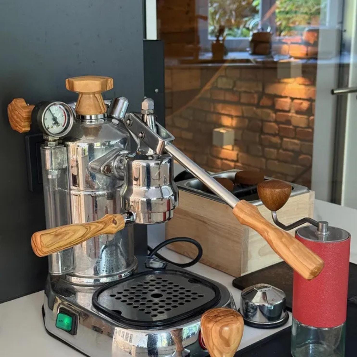 Handcrafted Olivewood Kit for La Pavoni Espresso Machine - Etsy
