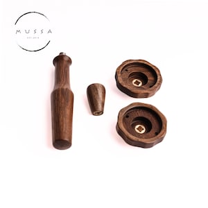 Walnut kit Rocket espresso machine (new design knobs)  (TCA, FAST)