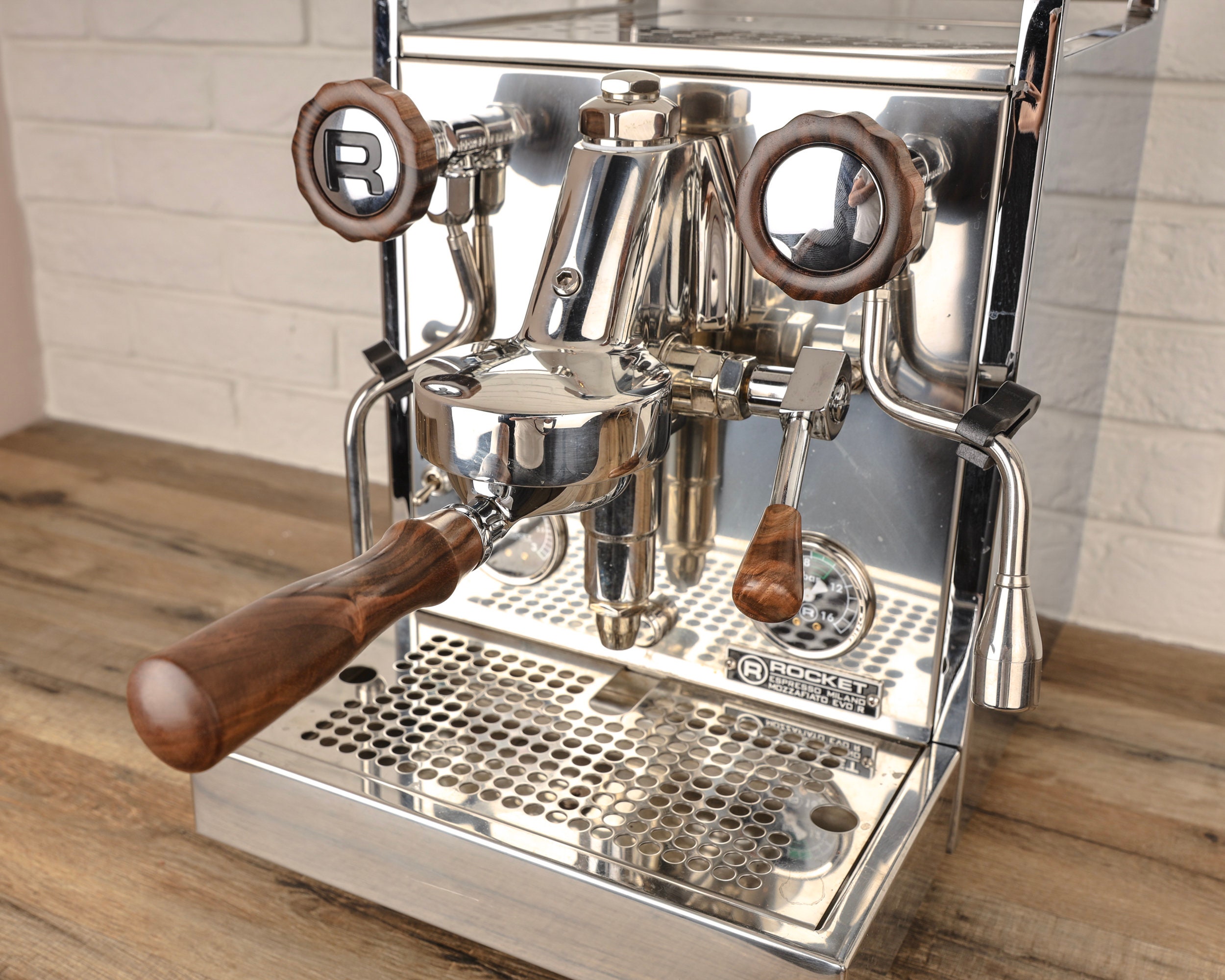 Rocket espresso walnut kit R58 / R60v / Giotto / Mozzafiato / Etsy