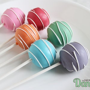 Pokeball Cake Pops Etsy