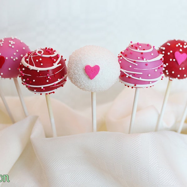 Valentines Cake Pops - Etsy