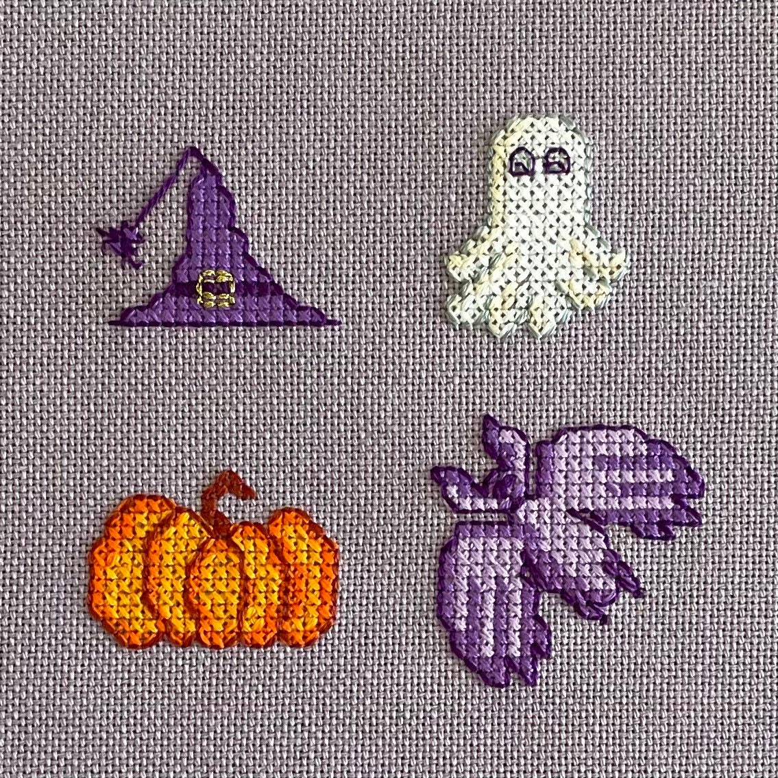 Halloween Cross Stitch Pattern PDF File Boo Halloween - Etsy