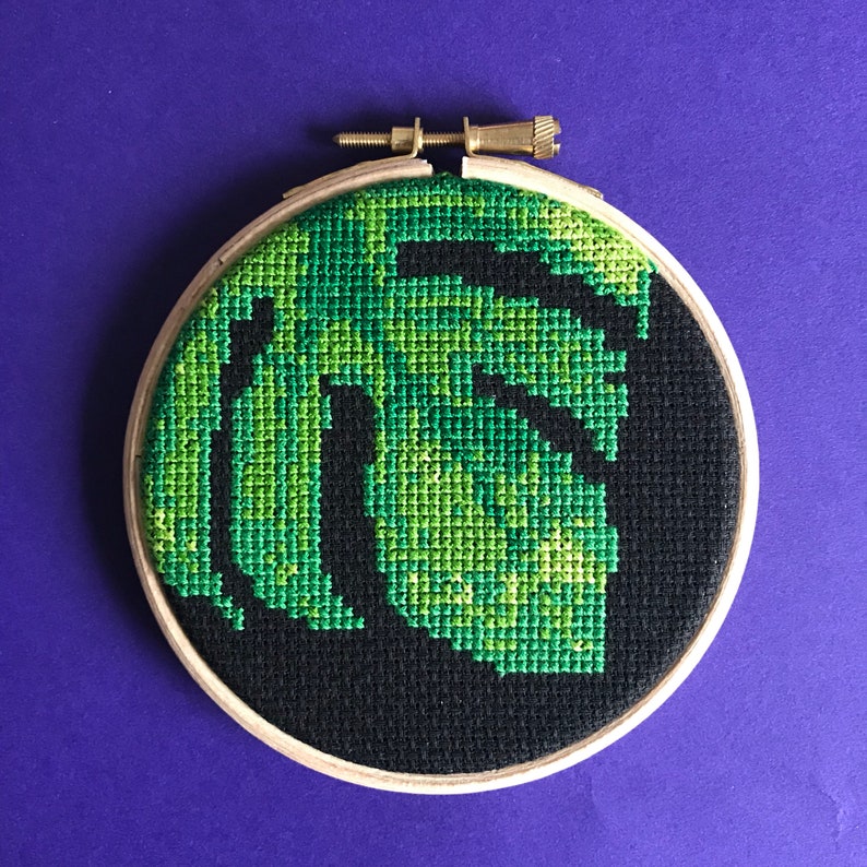 Black Aida Fabric Permin 14 Count Aida Cross Stitch Fabric Etsy