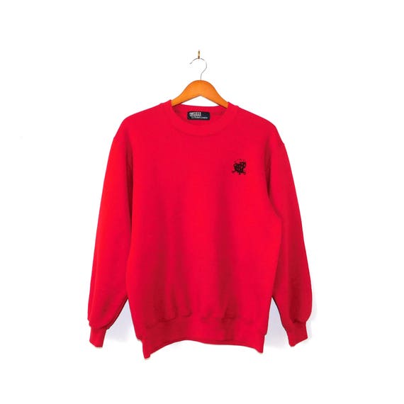 polo ralph lauren red sweatshirt