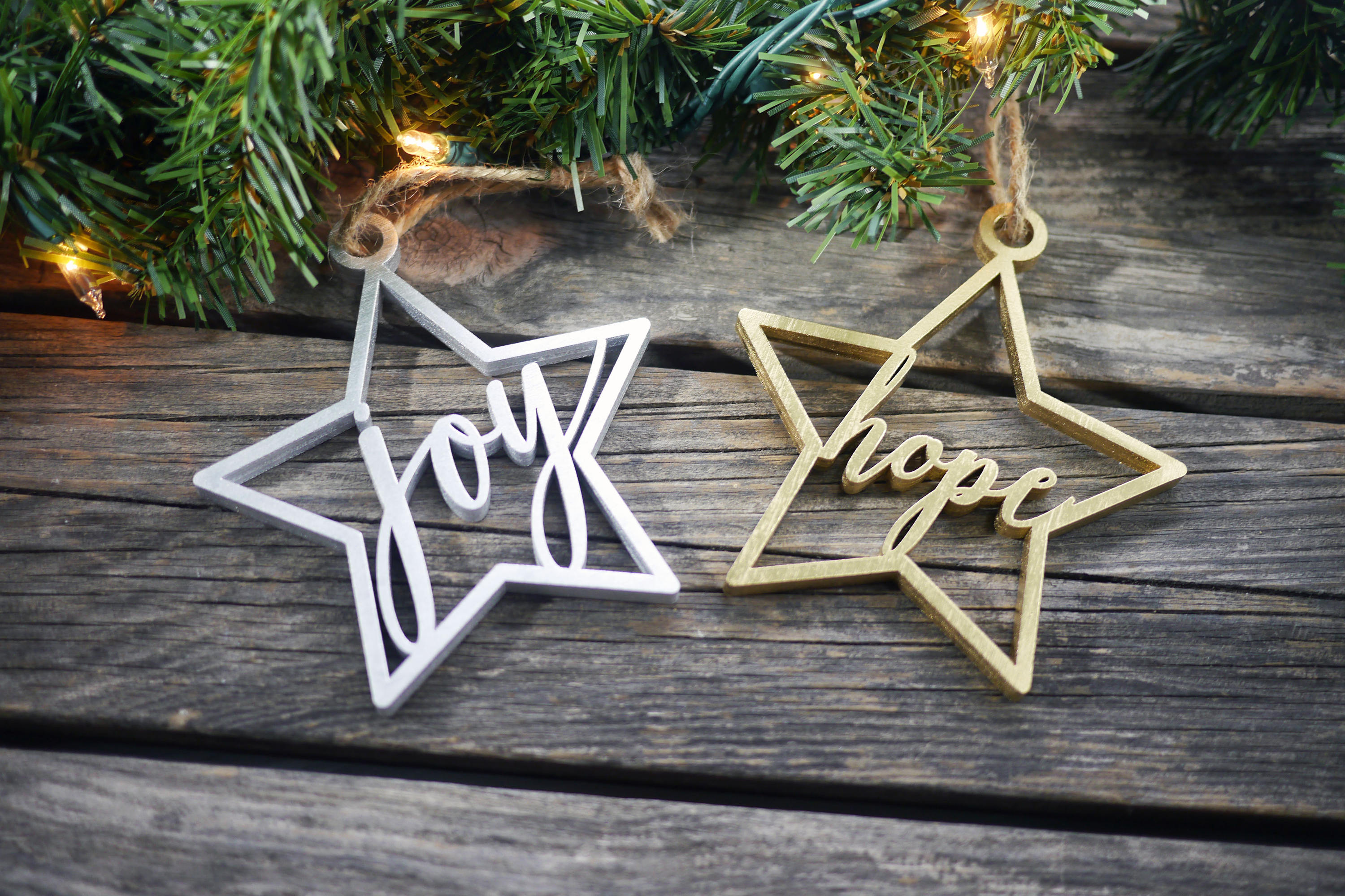 Religious Christmas Tree Ornaments Laser Cut Ornaments Etsy