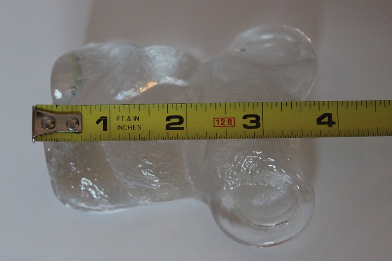 Vintage Swedish crystal glass Kosta Boda koala bear paperweight trinket figurine from zoo series