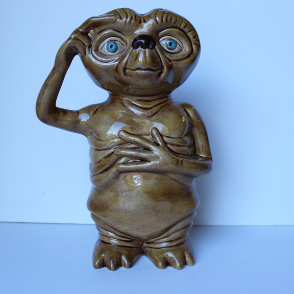 Vintage ceramic E.T. figurine