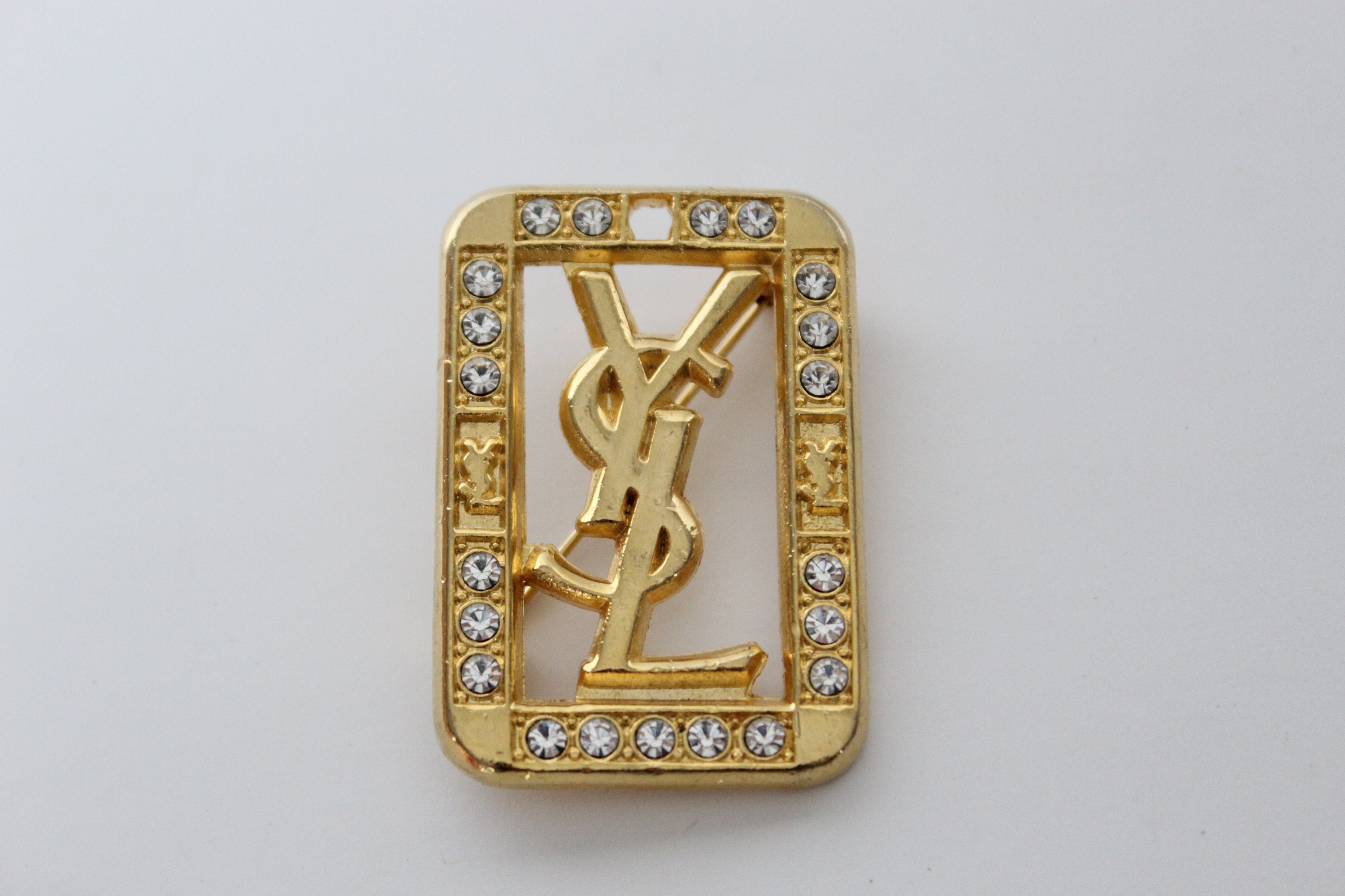 Ysl brooch pin best sale