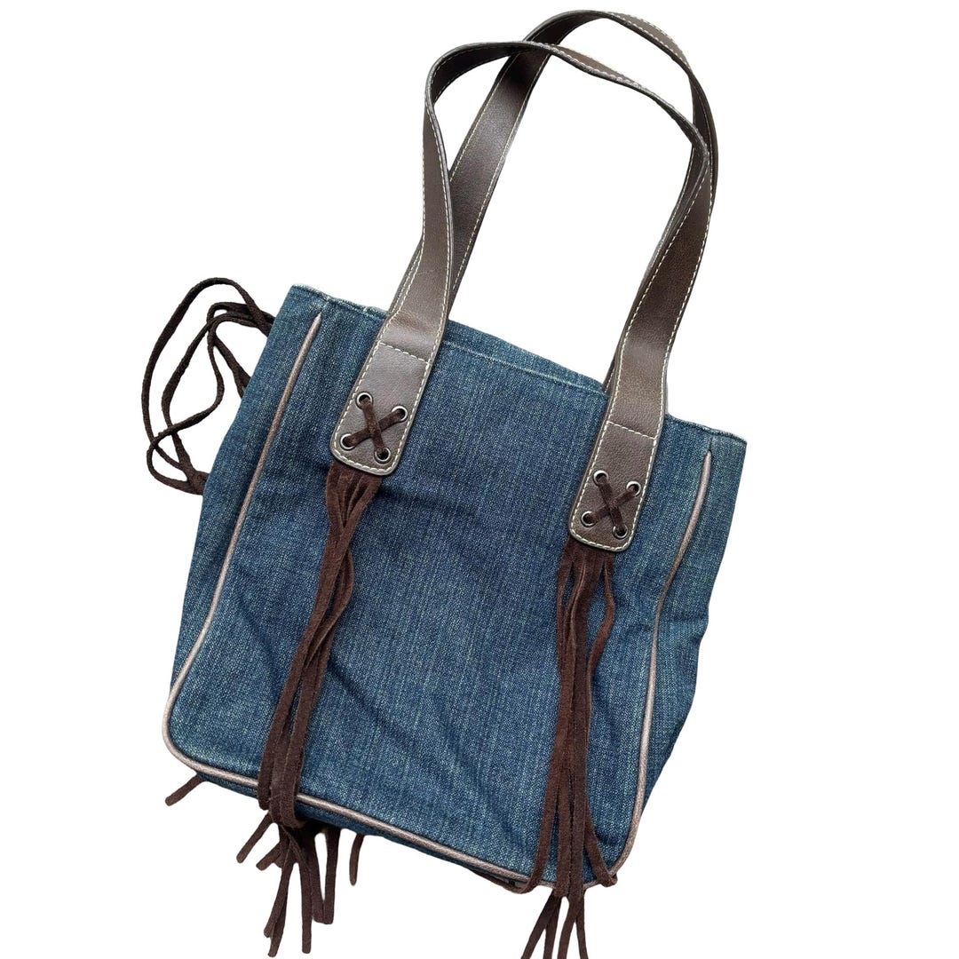 Early 00's Y2K Fringe Bag - Etsy