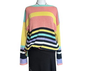 Cutest Early 00’s Striped Sweater